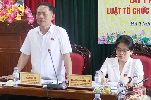 Đoàn ĐBQH Hà Tĩnh góp ý dự thảo Luật Tổ chức Tòa án nhân dân (sửa đổi)