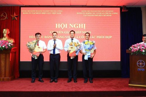 Đảng bộ TCT Điện lực miền Nam chuyển giao về Đảng ủy Tập đoàn Điện lực Việt Nam