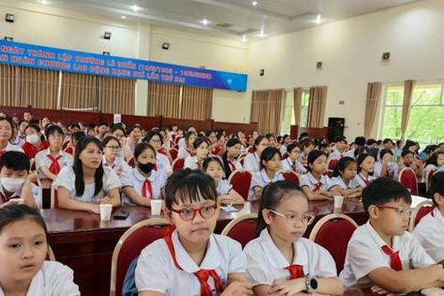 Hơn 300 thiếu nhi được bồi dưỡng nâng cao năng lực văn hóa giao tiếp ứng xử