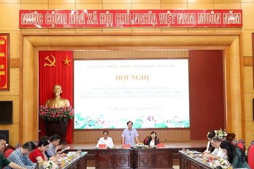 Quận Tây Hồ: Hoàn thành 31/35 nhiệm vụ Thành ủy giao