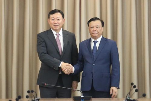 Hà Nội kêu gọi Lotte đầu tư dự án công nghệ cao tại Hòa Lạc