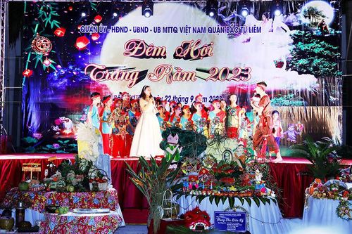 Nhiều hoạt động cho trẻ em tại 'Đêm hội Trăng rằm 2023' quận Bắc Từ Liêm