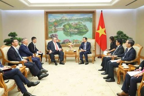 Phó Thủ tướng Lê Minh Khái tiếp Tổng Giám đốc 'Ngân hàng của các Ngân hàng Trung ương'