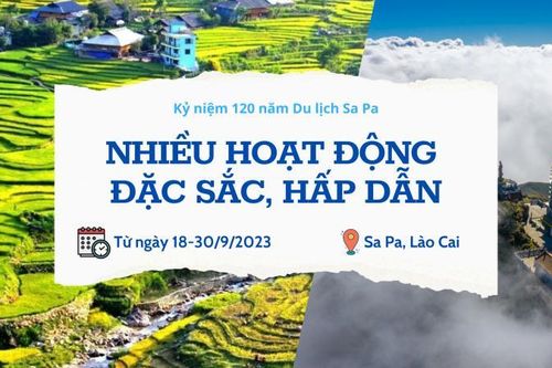 Rộn ràng chuỗi sự kiện kỷ niệm 120 năm du lịch Sa Pa