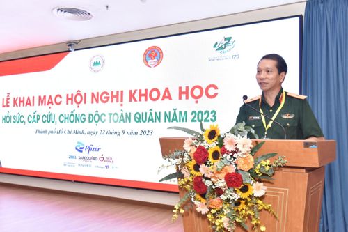 Hội nghị khoa học hồi sức, cấp cứu, chống độc toàn quân năm 2023