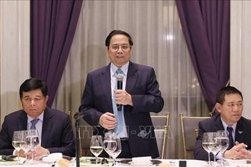 Thủ tướng Phạm Minh Chính dự Tọa đàm với các quỹ đầu tư về hợp tác vì mục tiêu phát triển bền vững