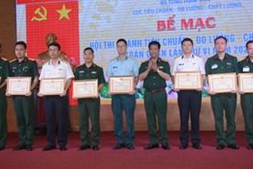 Bế mạc hội thi ngành Tiêu chuẩn - Đo lường - Chất lượng toàn quân năm 2023