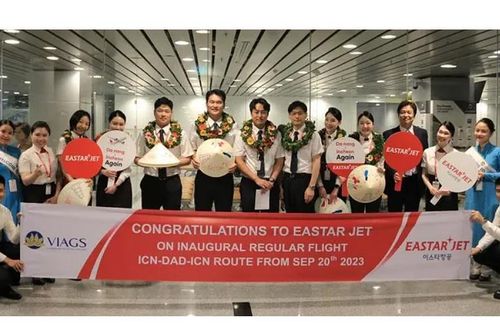 Eastar Jet khai thác trở lại đường bay Incheon - Đà Nẵng