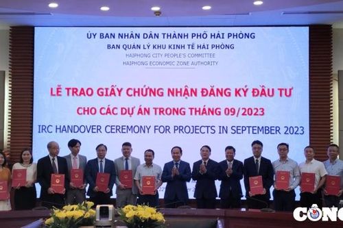 Hải Phòng thu hút 1,4 tỷ USD trong tháng 9
