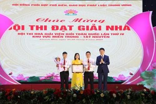 Bốn đội miền Trung-Tây Nguyên vào vòng chung kết Hội thi hòa giải viên giỏi toàn quốc