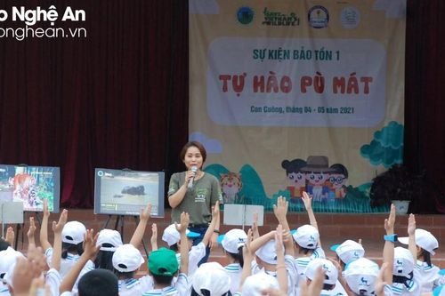 Khởi động chương trình giáo dục bảo vệ động vật hoang dã ở Pù Mát