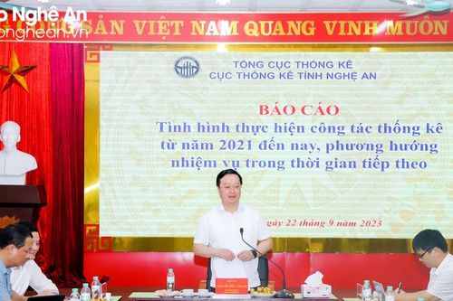 Chủ tịch UBND tỉnh: Nâng tầm công tác thống kê để các con số thực sự 'biết nói'