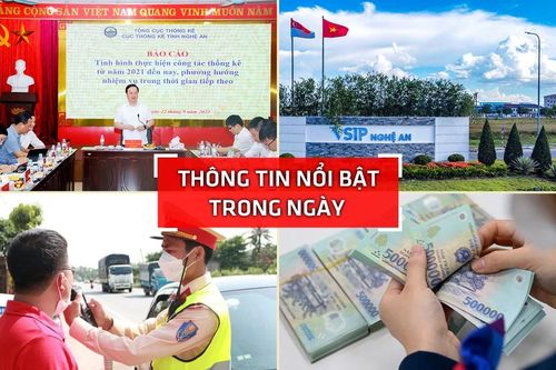Nghệ An: Thông tin nổi bật ngày 22/9