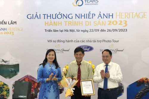 Triển lãm Giải thưởng nhiếp ảnh Heritage - Hành trình Di sản 2023