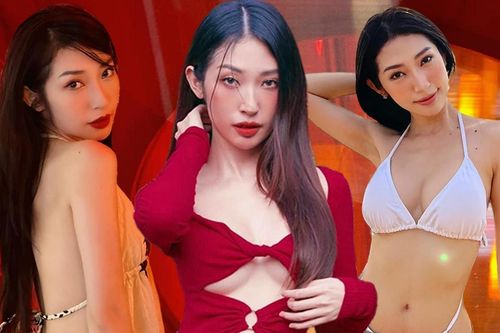 Khổng Tú Quỳnh chăm diện outfits cắt xẻ, tôn 'tuyết lê' căng đầy