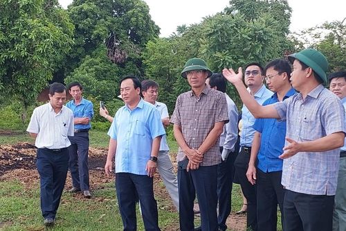Khảo sát vùng sạt lở bờ sông, suối huyện Ia Pa