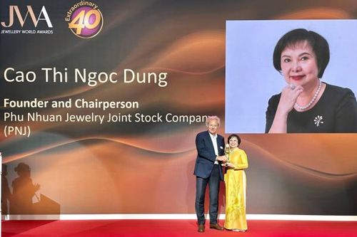 Chủ tịch hội đồng quản trị PNJ được vinh danh một trong 40 biểu tượng ngành kim hoàn thế giới