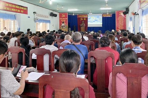 Bình Dương: 460 hộ dân dự họp công bố dự án đường Vành đai 4 Thành phố Hồ Chí Minh