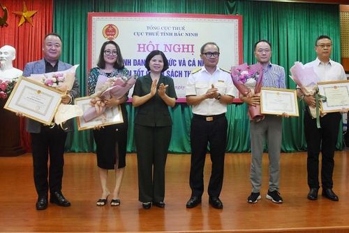 Cục Thuế Bắc Ninh vinh danh 98 tổ chức, cá nhân thực hiện tốt chính sách, pháp luật thuế