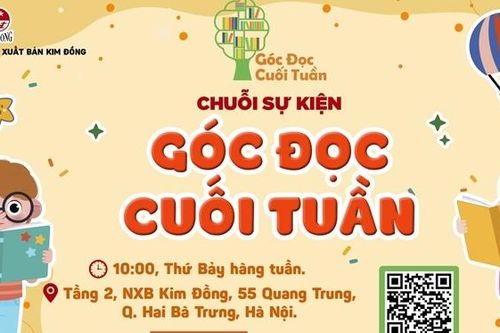 'Góc đọc cuối tuần' dành cho thiếu nhi