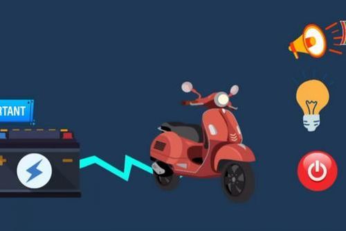 Những xe máy có ắc quy đặt phía trước