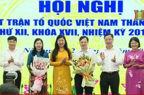 Kiện toàn nhân sự MTTQ Thành phố Hà Nội