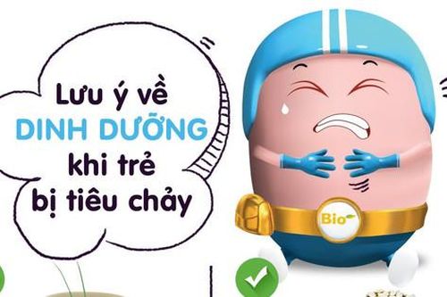 Những thực phẩm nên dùng khi trẻ bị tiêu chảy
