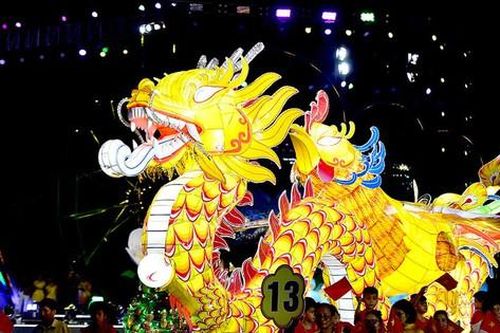 Chiêm ngưỡng 64 mô hình đèn Trung thu khổng lồ, sặc sỡ sẵn sàng cho Lễ hội Thành Tuyên - Festival Quốc tế