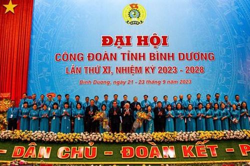Bà Nguyễn Kim Loan tái đắc cử Chủ tịch Liên đoàn Lao động tỉnh Bình Dương