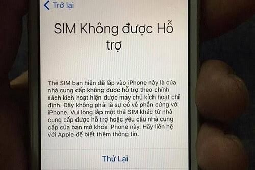 Cách khắc phục tình trạng iPhone không nhận Sim