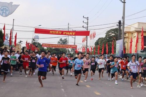 200 vận động viên tham gia Giải việt dã tranh cúp Hai Bà Trưng năm 2023