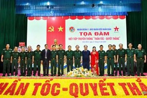 Những ý kiến tâm huyết tại Tọa đàm 'Viết tiếp truyền thống 'Thần tốc-Quyết thắng': Chiến công vẻ vang và những bài học kinh nghiệm quý báu