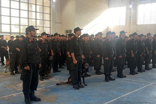 Huấn luyện nâng cao lực lượng Cảnh sát cơ động