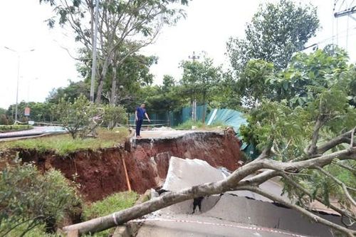 Vụ sạt lở đường Hồ Chí Minh ở Đắk Nông: Đề xuất phương án sửa chữa