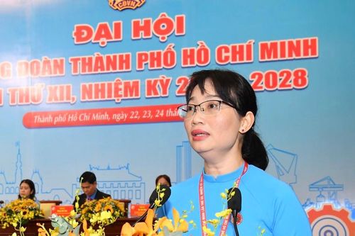 Bà Trần Thị Diệu Thúy tái đắc cử chức danh Chủ tịch LĐLĐ TPHCM