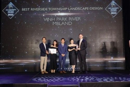Vinh Park River được vinh danh tại giải thưởng Dot Property Vietnam Awards 2022