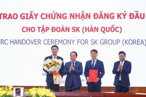 SK Group – 'chaebol' Hàn Quốc rót 500 triệu USD xây nhà máy vật liệu phân hủy sinh học tại Hải Phòng