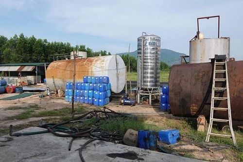 Tái chế nhớt thải thành dầu diesel đem tiêu thụ tại TP. Hồ Chí Minh