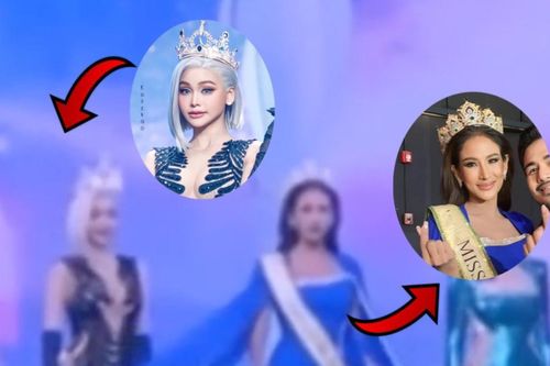 Engfa Waraha đá váy 'đối thủ Hoàng Phương' ngay trên sân khấu