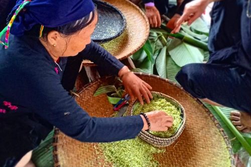 Cốm xanh Tây Bắc và những cách chế biến gây nhớ thương cho thực khách
