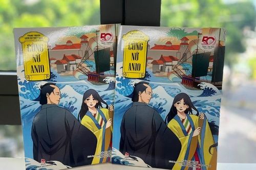 Truyện tranh về nàng công chúa Việt Nam làm dâu Nhật Bản