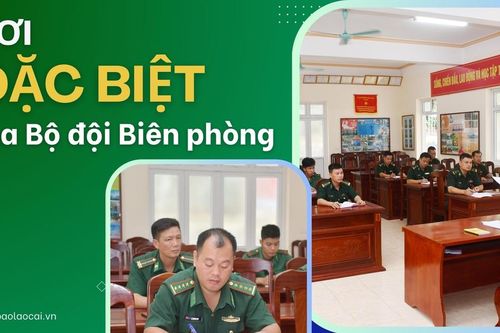 Nơi đặc biệt của Bộ đội Biên phòng
