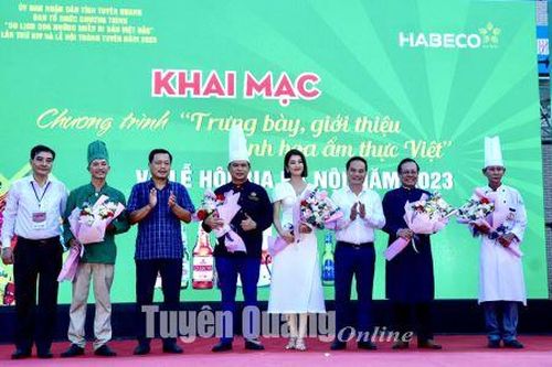 Trưng bày, giới thiệu tinh hoa ẩm thực Việt và Lễ hội bia Hà Nội năm 2023