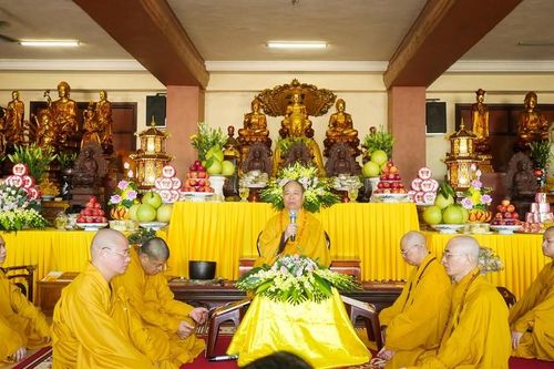 Ninh Bình: Lễ tạ pháp khóa hậu An cư kiết hạ Phật lịch 2567 tại tổ đình Kim Liên