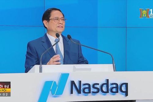 Thủ tướng khai mạc phiên giao dịch chứng khoán NASDAQ