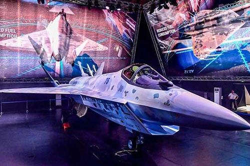 Nga trình diễn tiêm kích Su-75 Checkmate không người lái với thiết kế mới