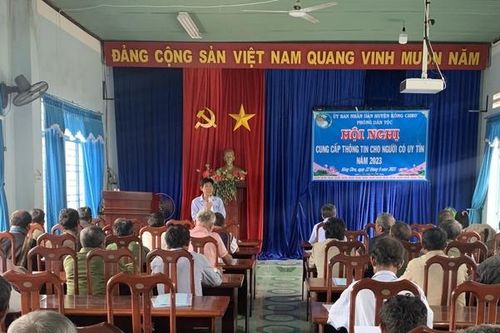Gia Lai: Hội nghị cung cấp thông tin cho người có uy tín trong DTTS năm 2023