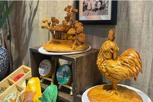 'Muôn hình vạn trạng' trong từng chiếc bánh Trung thu Handmade