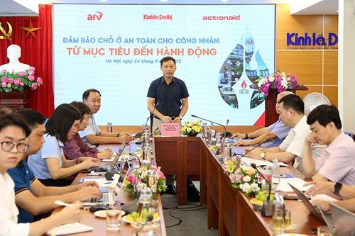 Nỗ lực bảo bảo đảm chỗ ở an toàn cho công nhân