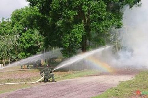 Quân khu 5: Chủ động xây dựng các phương án phòng, chống cháy nổ
